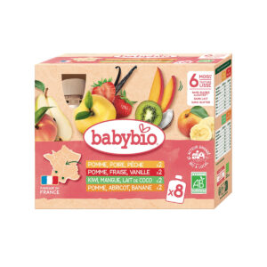 Babybio - Multipack Fruits Pouch (6m+)
