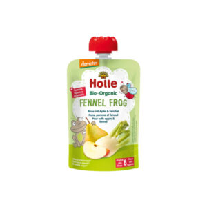 Holle - Fennel Frog Pure frutash me dardhë, mollë dhe finok (6m+)