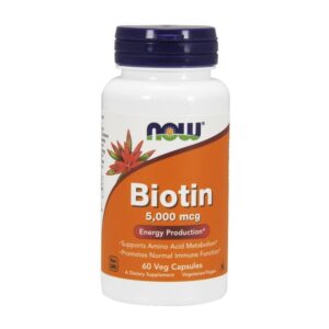 Now - Biotin (5000 mcg)