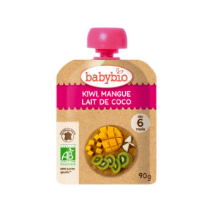 Babybio - Kiwi, Mango & Coco Pouch (6m+)