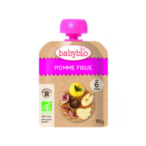 Babybio - Apple & Fig Pouch (6m+)